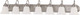 Nuvo Lighting - 60-3283 - Seven Light Vanity - Ballerina - Brushed Nickel