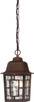 Nuvo Lighting - 60-3490 - One Light Hanging Lantern - Banyan - Rustic Bronze