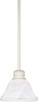Nuvo Lighting - 60-368 - One Light Mini Pendant - Empire - Textured White