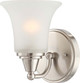 Nuvo Lighting - 60-4141 - One Light Vanity - Surrey - Brushed Nickel