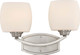 Nuvo Lighting - 60-4182 - Two Light Vanity - Helium - Brushed Nickel