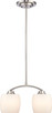 Nuvo Lighting - 60-4194 - Two Light Pendant - Helium - Brushed Nickel