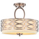 Harlow Three Light Semi Flush Mount (60-4729)