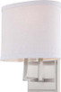 Nuvo Lighting - 60-4751 - One Light Vanity - Gemini - Brushed Nickel