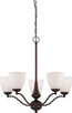 Nuvo Lighting - 60-5135 - Five Light Chandelier - Patton - Prairie Bronze