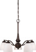 Nuvo Lighting - 60-5143 - Five Light Chandelier - Patton - Prairie Bronze