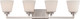Nuvo Lighting - 60-5454 - Four Light Vanity - Mobili - Brushed Nickel