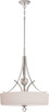 Nuvo Lighting - 60-5494 - Three Light Pendant - Connie - Polished Nickel