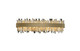 Allegri - 030232-038 - LED Bath - Glacier - Brushed Champagne Gold