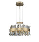 Allegri - 030253-038 - LED Pendant - Glacier - Brushed Champagne Gold