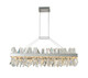 Allegri - 030260-010 - LED Island Pendant - Glacier - Polished Chrome