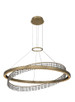 Allegri - 036357-039-FR001 - LED Pendant - Saturno - Brushed Brass