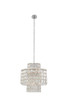 Allegri - 036555-010-FR001 - 12 Light Pendant - Livelli - Polished Chrome