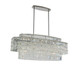 Allegri - 036561-010-FR001 - Ten Light Island Pendant - Livelli - Polished Chrome