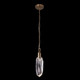 Allegri - 042011-044-FR001 - LED Pendant - Diamante - Winter Brass