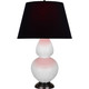 Robert Abbey - DY21K - One Light Table Lamp - Double Gourd - Daisy Glazed Ceramic w/Deep Patina Bronze