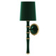 Robert Abbey - JU87X - One Light Wall Sconce - Kane - Jungle w/Modern Brass