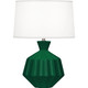 Robert Abbey - JU989 - One Light Accent Lamp - Small Orion - Jungle Glazed Ceramic