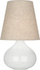 Robert Abbey - LY91 - One Light Accent Lamp - Small June - Lily Glazed Ceramic