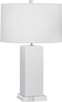 Robert Abbey - LY995 - One Light Table Lamp - Harvey - Lily Glazed Ceramic