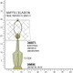 Robert Abbey - MCL36 - One Light Accent Lamp - Small Emma - Matte Celadon Glazed Ceramic w/Warm Brass