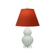 Robert Abbey - MCL53T - One Light Accent Lamp - Small Double Gourd - Matte Celadon Glazed Ceramic w/Lucite