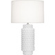 Robert Abbey - MDY08 - One Light Table Lamp - Dolly - Matte Daisy Glazed Textured Ceramic