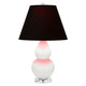 Robert Abbey - MDY13K - One Light Accent Lamp - Small Double Gourd - Matte Daisy Glazed Ceramic w/Lucite