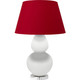 Robert Abbey - MDY23R - One Light Table Lamp - Double Gourd - Matte Daisy Glazed Ceramic w/Lucite