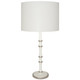 Robert Abbey - MDY72X - One Light Table Lamp - Kane - Matte Daisy w/Polished Nickel