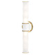 Robert Abbey - MDY83 - Two Light Wall Sconce - Kane - Matte Daisy w/Modern Brass