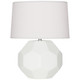 Robert Abbey - MLY01 - One Light Table Lamp - Franklin - Matte Lily Glazed Ceramic