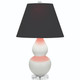 Robert Abbey - MLY53K - One Light Accent Lamp - Small Double Gourd - Matte Lily Glazed Ceramic w/Lucite