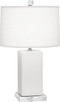 Robert Abbey - MLY90 - One Light Accent Lamp - Small Harvey - Matte Lily Glazed Ceramic