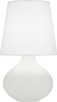 Robert Abbey - MLY99 - One Light Table Lamp - June - Matte Lily Glazed Ceramic