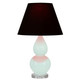 Robert Abbey - MN13K - One Light Accent Lamp - Small Double Gourd - Mint Glazed Ceramic w/Lucite