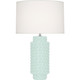 Robert Abbey - MN800 - One Light Table Lamp - Dolly - Mint Glazed Textured Ceramic