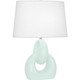 Robert Abbey - MN981 - One Light Table Lamp - Fusion - Mint Glazed Ceramic w/Polished Nickel