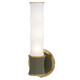 Robert Abbey - MST68 - One Light Wall Sconce - Kane - Matte Smokey Taupe w/Modern Brass