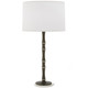 Robert Abbey - MST72 - One Light Table Lamp - Kane - Matte Smokey Taupe w/Polished Nickel