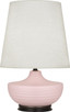 Robert Abbey - MWR25 - One Light Table Lamp - Michael Berman Nolan - Matte Woodrose Glazed Ceramic w/Deep Patina Bronze