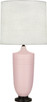 Robert Abbey - MWR28 - One Light Table Lamp - Michael Berman Hadrian - Matte Woodrose Glazed Ceramic w/Deep Patina Bronze