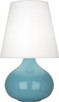 Robert Abbey - OB93 - One Light Accent Lamp - Small June - Steel Blue Glazed Ceramic