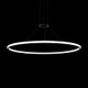 Sonneman - 2234.25 - LED Pendant - Luna - Satin Black