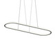 Sonneman - 2243.25 - LED Pendant - Luna - Satin Black