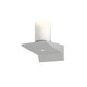 Sonneman - 2850.16-SW - LED Wall Sconce - Votives - Bright Satin Aluminum