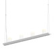 Sonneman - 2857.16-SW - LED Pendant - Votives - Bright Satin Aluminum