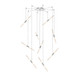 Sonneman - 2893.16 - LED Pendant - Ballet - Bright Satin Aluminum