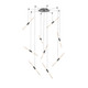 Sonneman - 2893.25 - LED Pendant - Ballet - Satin Black