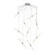 Sonneman - 2894.16 - LED Pendant - Ballet - Bright Satin Aluminum